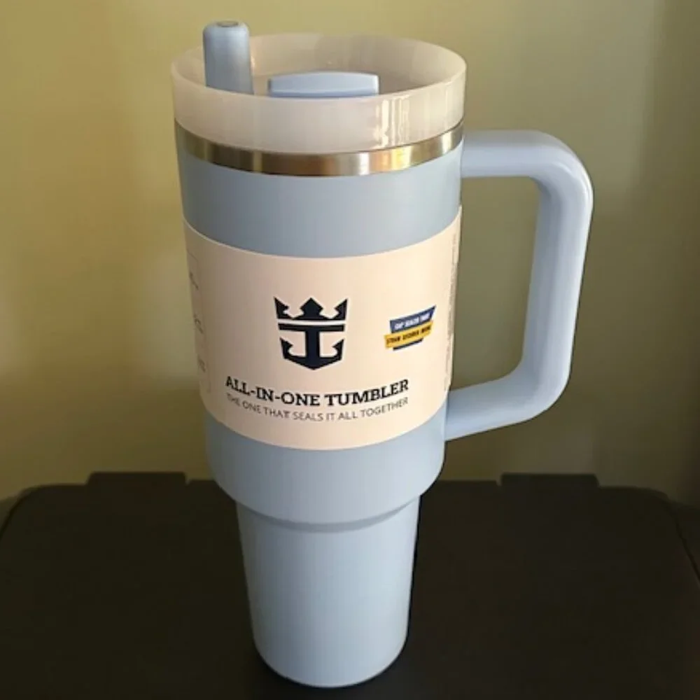 NWOT Royal Caribbean 40 oz All In One Tumbler
